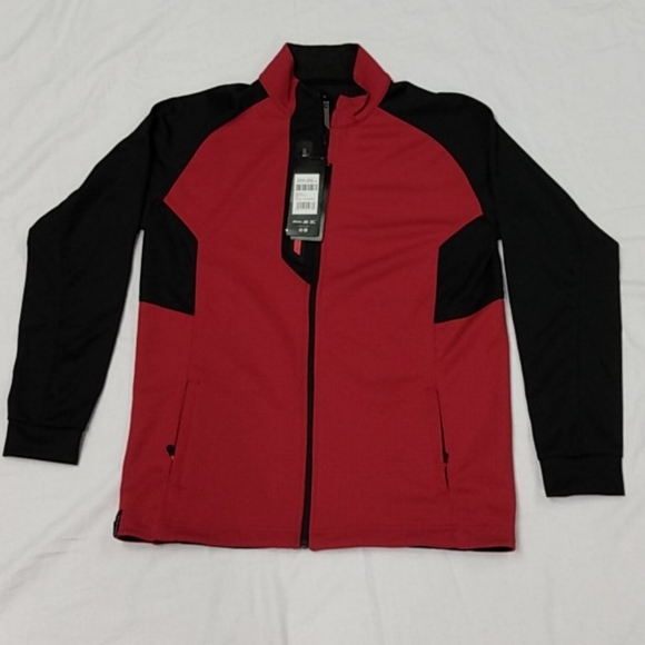 Mizuno Other - Mizuno Pro Heat Generating Sport Jacket Sm Rd/blk New with Tags